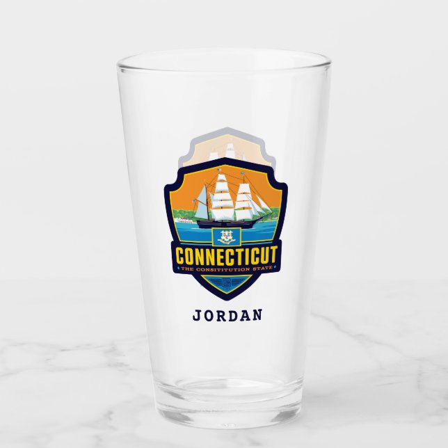 Staatsstolz | Connecticut Glas (Vorderseite)