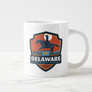 Staatsstolz   Delaware Jumbo-Tasse