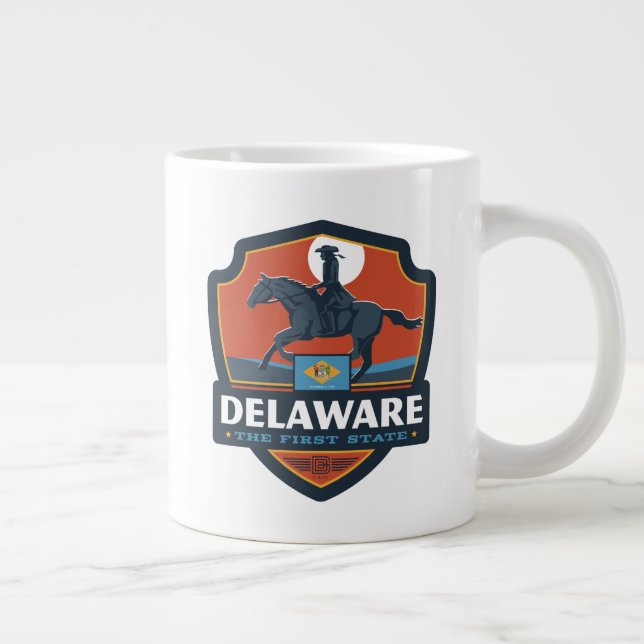 Staatsstolz | Delaware Jumbo-Tasse (Rechts)