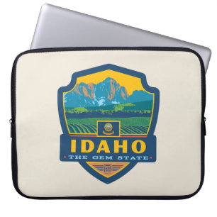 Staatsstolz Idaho Laptopschutzhülle