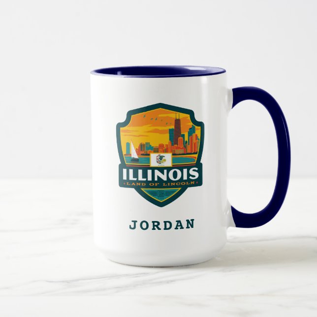 Staatsstolz | Illinois Tasse (Rechts)