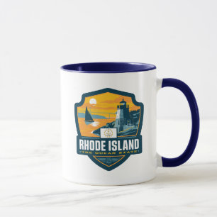 Staatsstolz   Insel Rhode Tasse