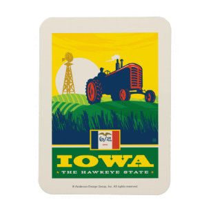 Staatsstolz   Iowa Magnet