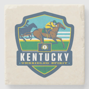 Staatsstolz   Kentucky Steinuntersetzer