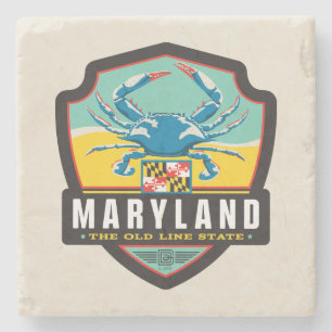 Staatsstolz   Maryland Steinuntersetzer