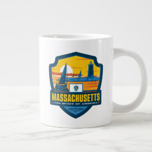 Staatsstolz   Massachusetts Jumbo-Tasse