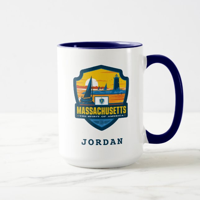 Staatsstolz | Massachusetts Tasse (Rechts)