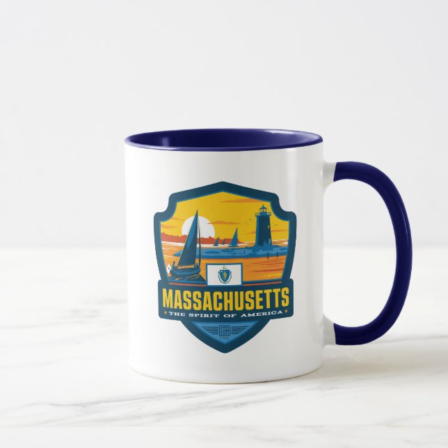Staatsstolz | Massachusetts Tasse (Rechts)