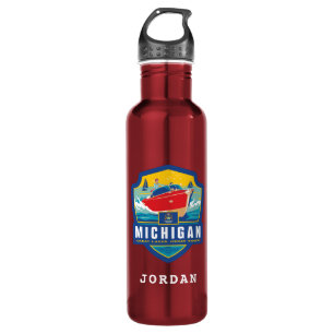 Staatsstolz Michigan Edelstahlflasche
