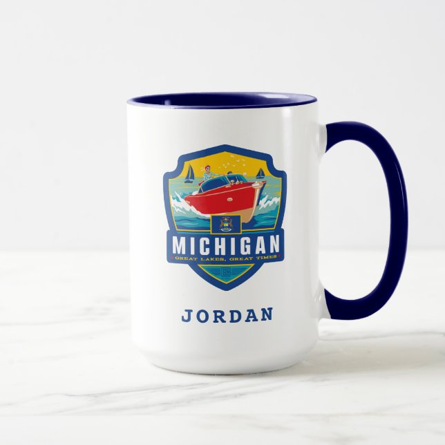 Staatsstolz | Michigan Tasse (Rechts)