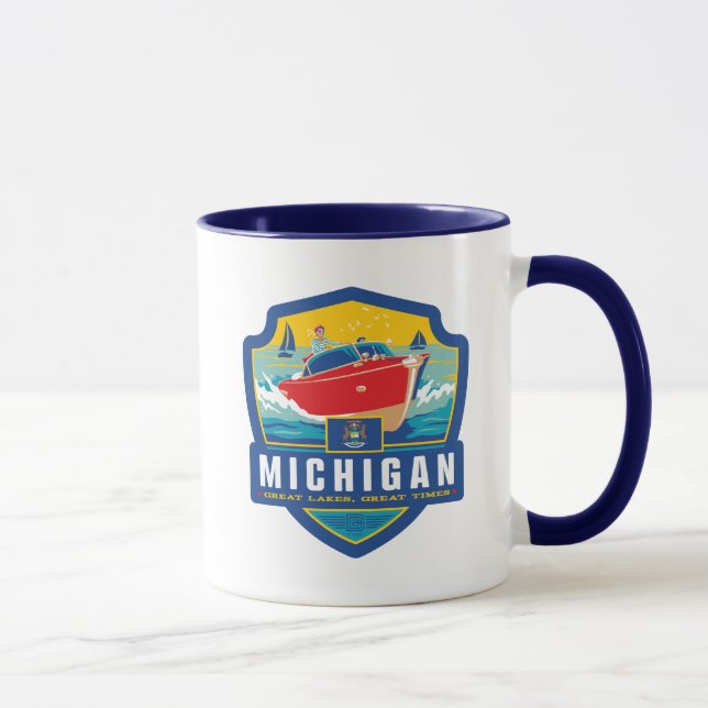Staatsstolz | Michigan Tasse (Rechts)