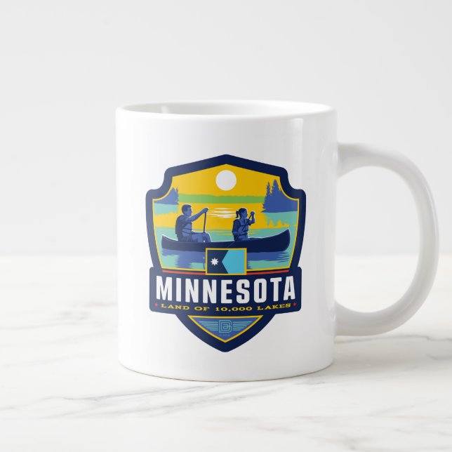 Staatsstolz | Minnesota Jumbo-Tasse (Rechts)