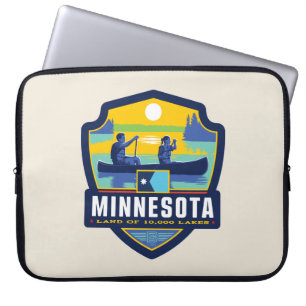 Staatsstolz   Minnesota Laptopschutzhülle