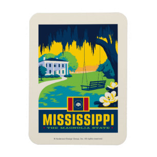 Staatsstolz Mississippi Magnet