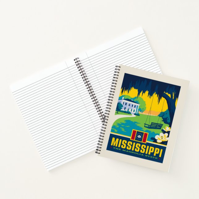 Staatsstolz | Mississippi Notizbuch (Innenseite)