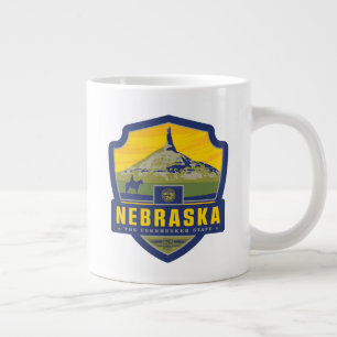 Staatsstolz   Nebraska Jumbo-Tasse