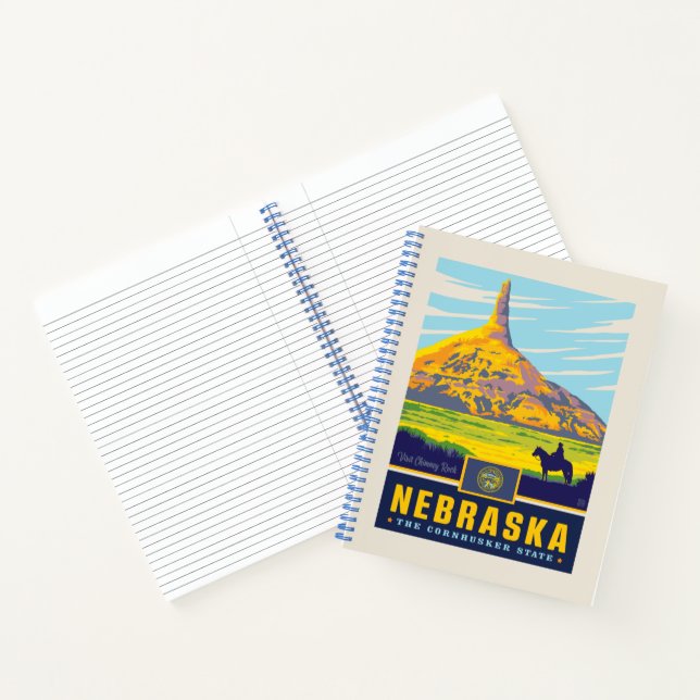 Staatsstolz | Nebraska Notizbuch (Innenseite)