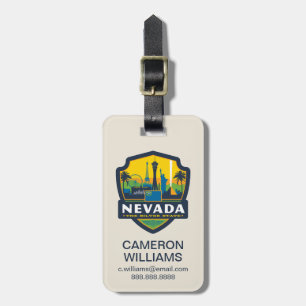 Staatsstolz Nevada Gepäckanhänger