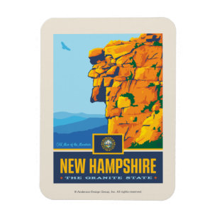 Staatsstolz New Hampshire Magnet