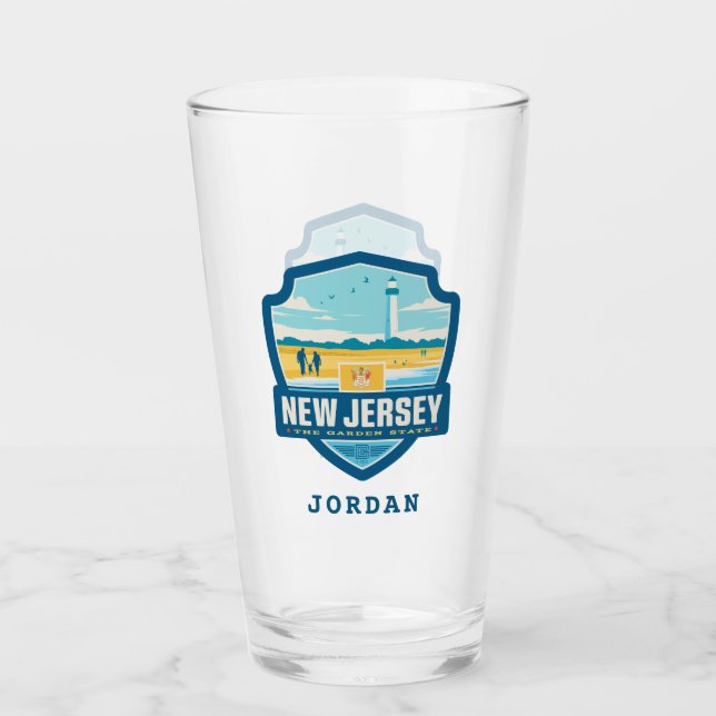 Staatsstolz | New Jersey Glas (Vorderseite)