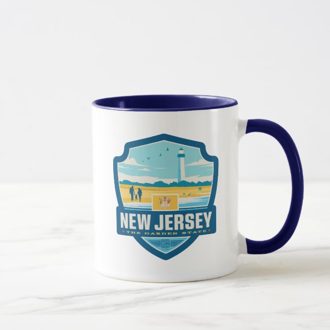 Staatsstolz | New Jersey Tasse (Rechts)