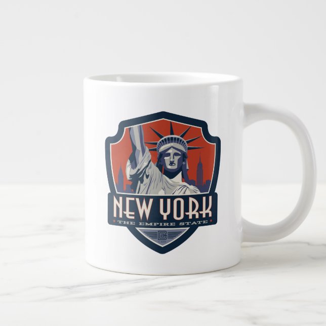 Staatsstolz | New York Jumbo-Tasse (Rechts)