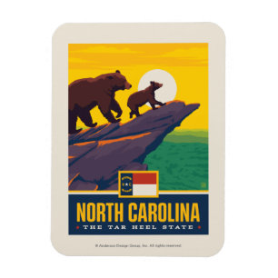 Staatsstolz North Carolina Magnet