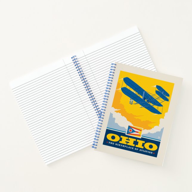 Staatsstolz | Ohio Notizbuch (Innenseite)
