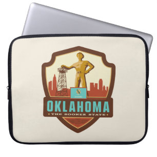 Staatsstolz   Oklahoma Laptopschutzhülle