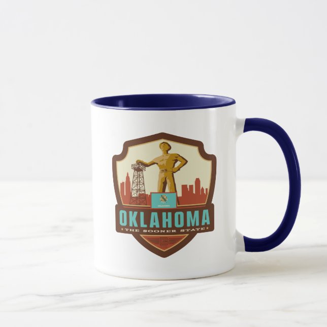 Staatsstolz | Oklahoma Tasse (Rechts)