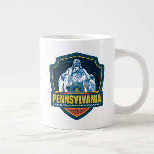 Staatsstolz Pennsylvania Jumbo-Tasse
