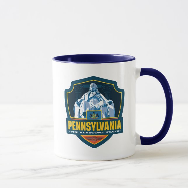 Staatsstolz | Pennsylvania Tasse (Rechts)