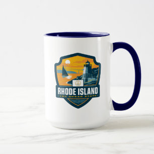 Staatsstolz Rhode Island Tasse
