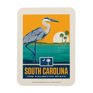 Staatsstolz South Carolina Magnet