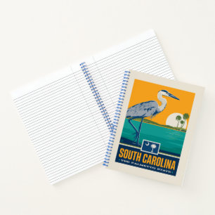 Staatsstolz South Carolina Notizbuch