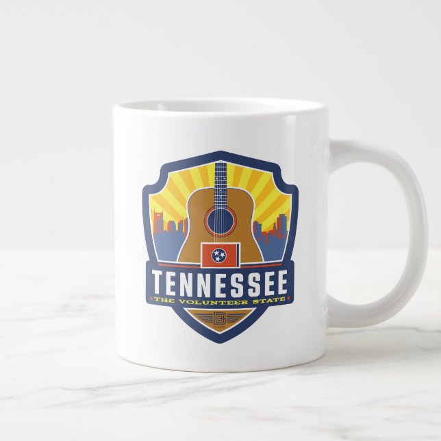 Staatsstolz | Tennessee Jumbo-Tasse (Rechts)