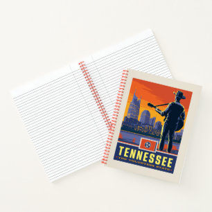 Staatsstolz   Tennessee Notizbuch