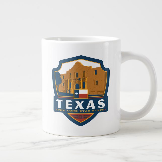 Staatsstolz | Texas Jumbo-Tasse (Rechts)