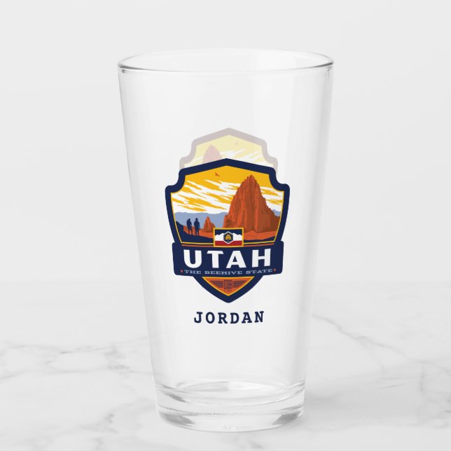 Staatsstolz | Utah Glas (Vorderseite)