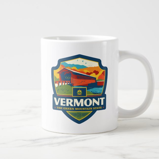 Staatsstolz | Vermont Jumbo-Tasse (Rechts)
