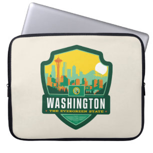 Staatsstolz Washington Laptopschutzhülle