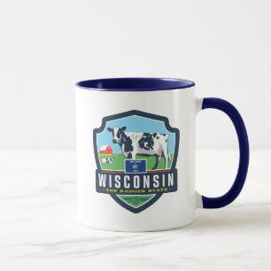 Staatsstolz   Wisconsin 2 Tasse