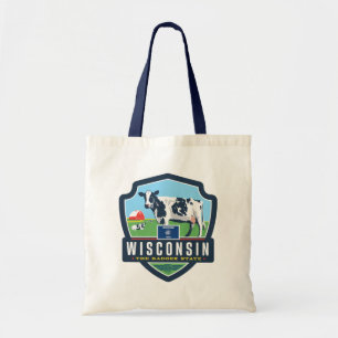 Staatsstolz   Wisconsin 2 Tragetasche
