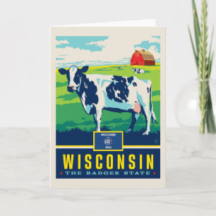 Staatsstolz   Wisconsin Karte