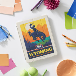 Staatsstolz   Wyoming iPad Hülle
