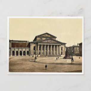 Staatstheater, München, Bayern, Deutschland selten Postkarte
