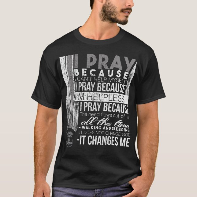 Staattrooper-Gebets-Staats-Polizei-T-Shirt T-Shirt (Vorderseite)