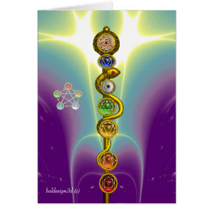 STAB DES ASKLEPIOS 7 CHAKREN, YOGA, SPIRITUELLE EN