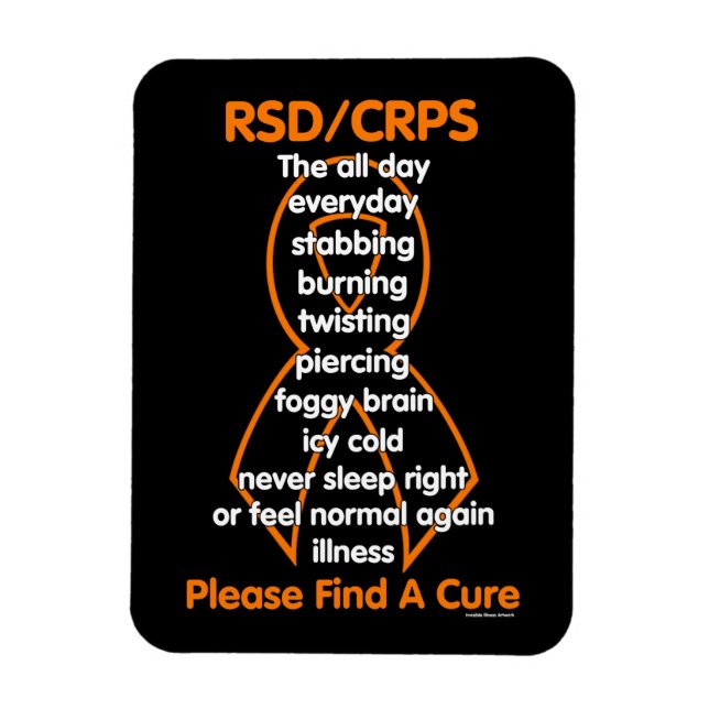 Stabbing Burning Twisting...RSD/CRPS Magnet (Vertikal)