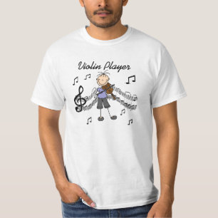 Stabfigur Mädchen Violinspieler T-Shirts und Gesch